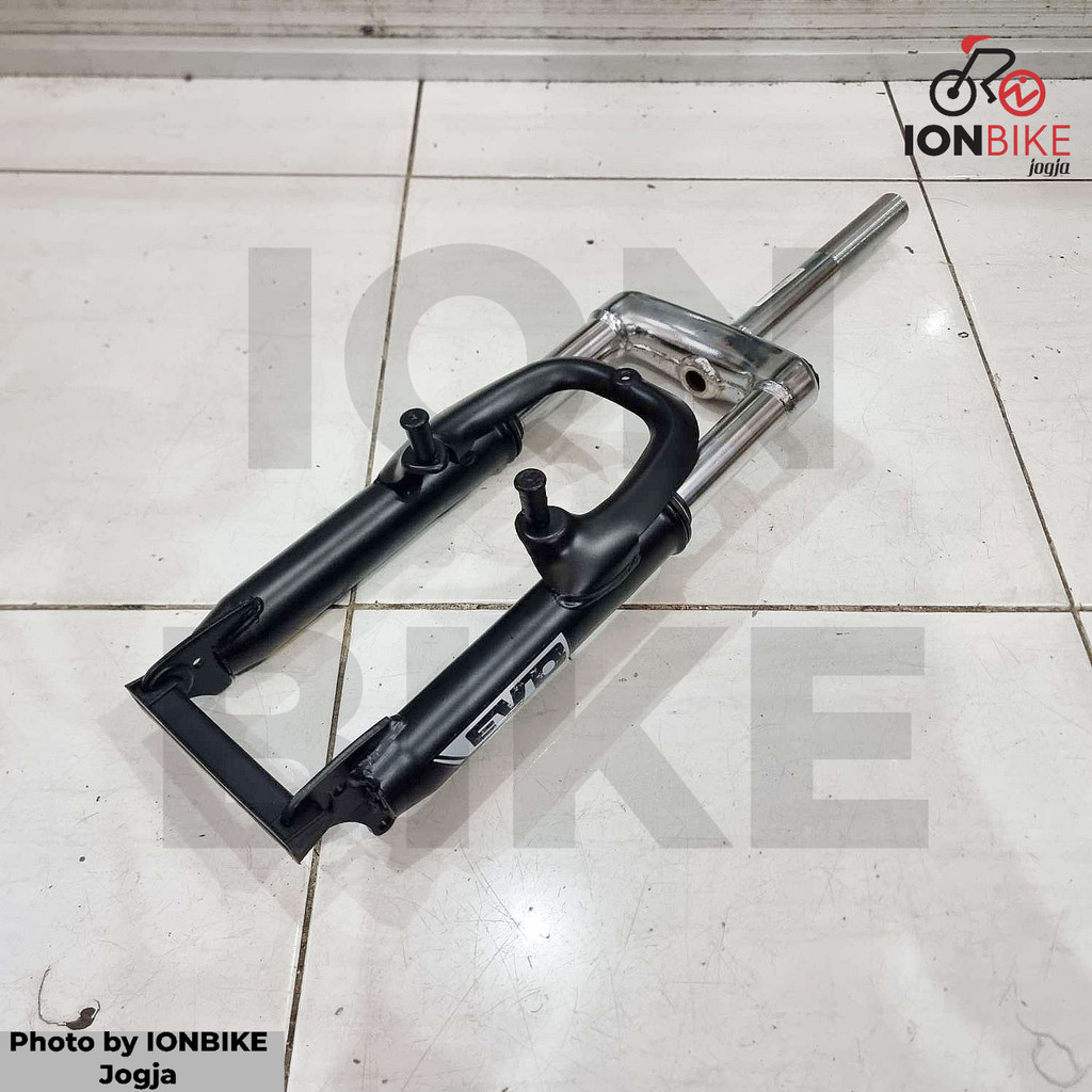 Fork 20 Avand Travel 100 Standar Drat 25.4 Ulir Discbrake Vbrake Garpu Depan Suspensi 100mm mm Cakra