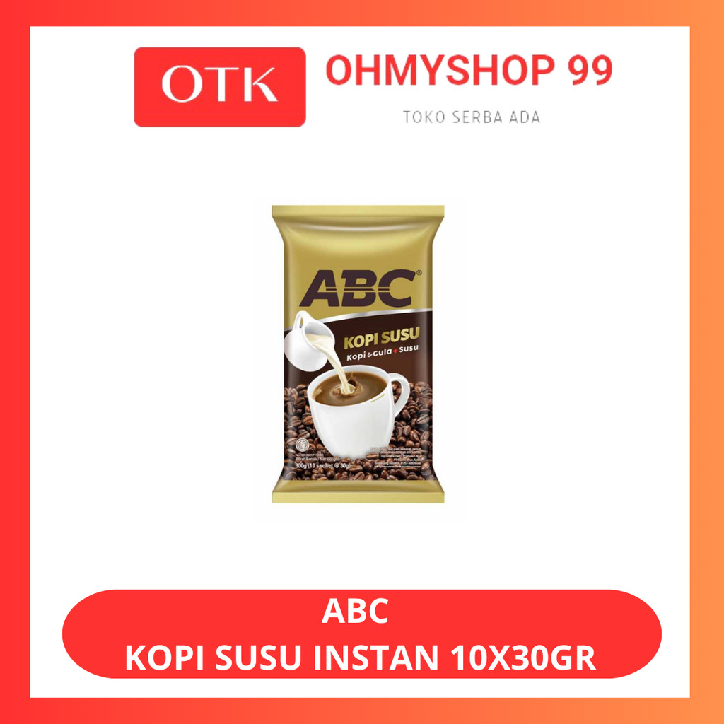 

ABC Kopi Susu Instan 10x30gr