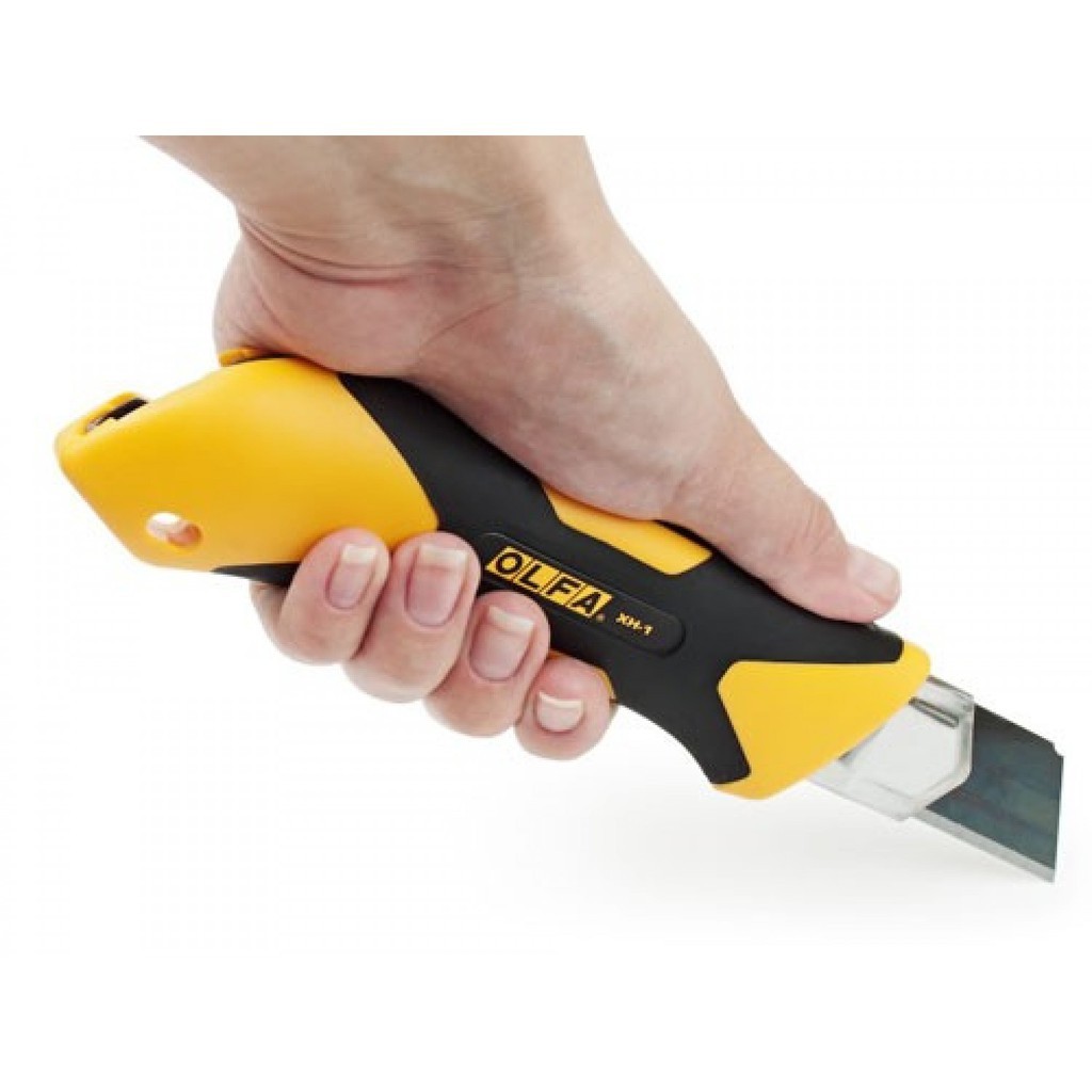 

OLFA XH-AL Pisau Cutter 25 mm Fiberglass-Reinforced Auto Lock Utility Knife 25mm