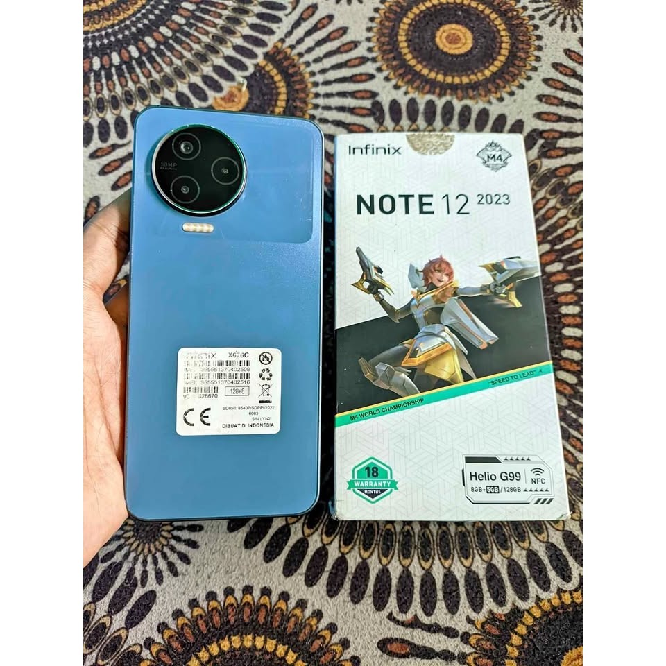 Infinix Note 12 2023 Ram 8/128GB | Ram 8/256GB (SECOND)