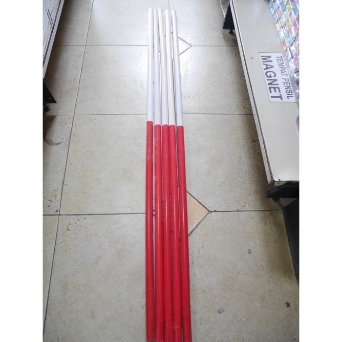 

TONGKAT PRAMUKA / TOYA PRAMUKA 160 CM POLOS / MERAH PUTIH - 60cm, POLOS