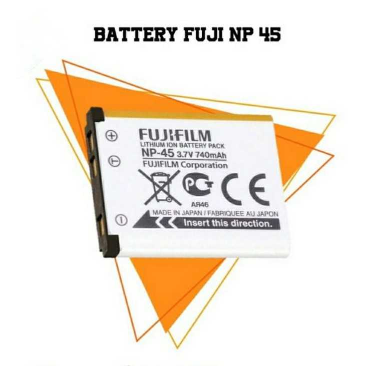 Battery FujiFilm NP45 NP-45 for J250 JV300 JX700 Intax Mini 90 XP90CO