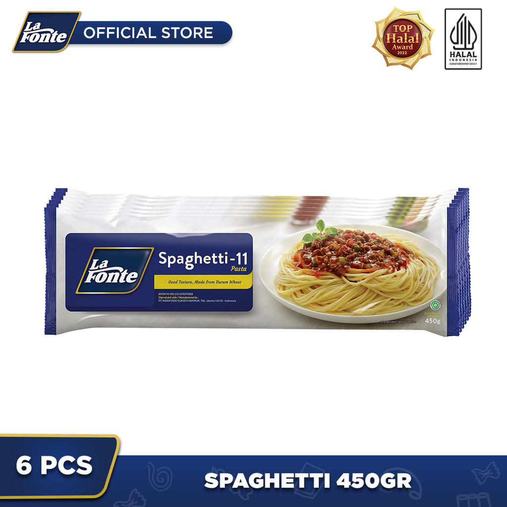 

6 PCS - La Fonte Spaghetti 450 Gr
