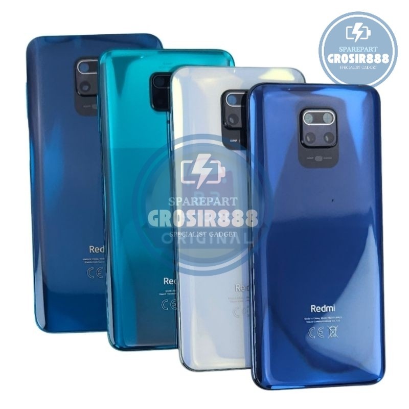 BACK CASING  KESING  HOUSING  XIOAMI REDMI NOTE 9 PRO BACKDOOR FULLSET + BEZEL
