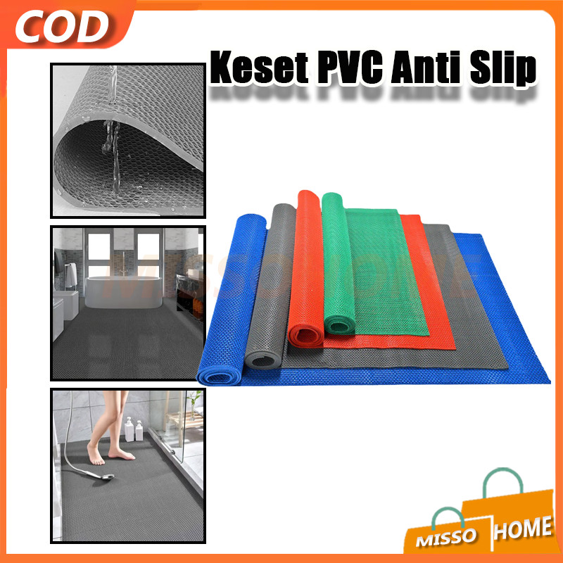 Karpet PVC Kamar Mandi/Keset Kamar Mandi/Keset Lantai Kamar Mandi Anti Licin/Keset