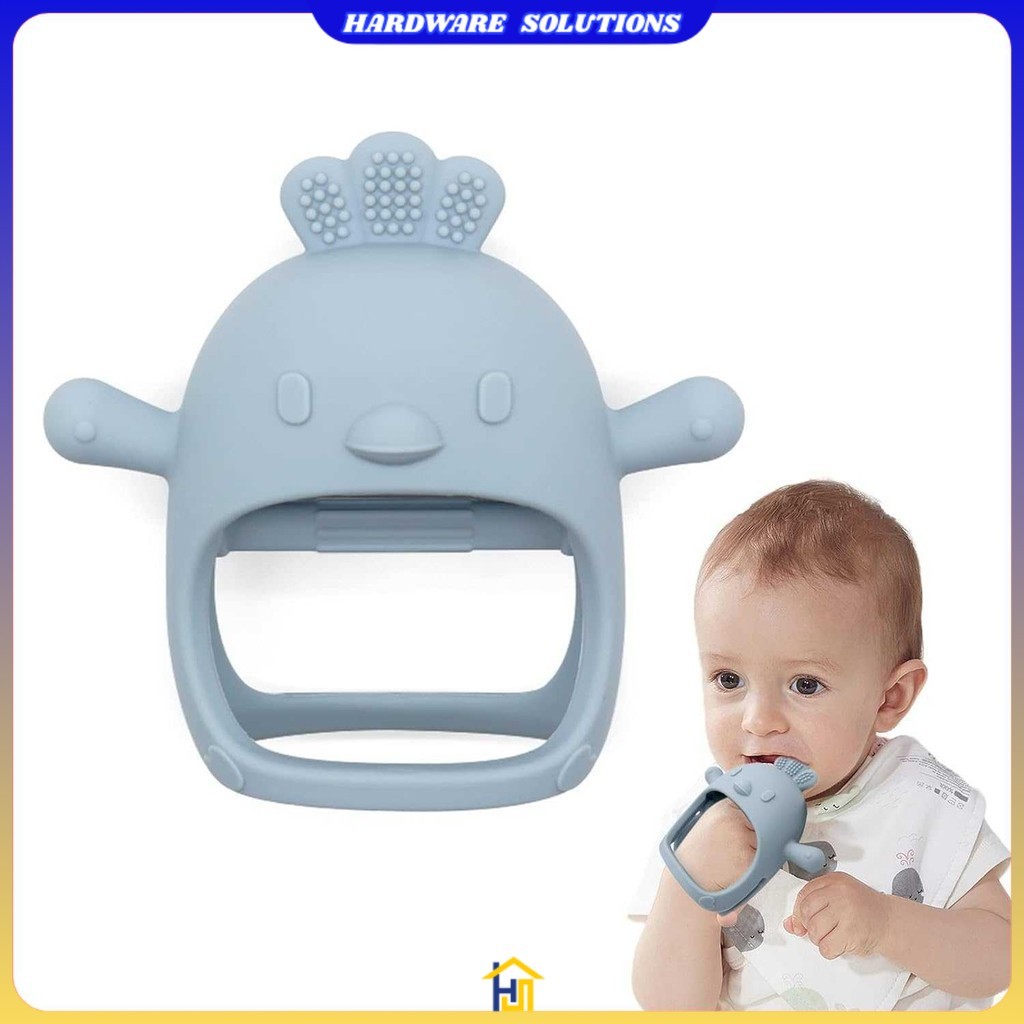 Baby Teether Toys Silicone Chewable Hand Breast Feeding - PL10
