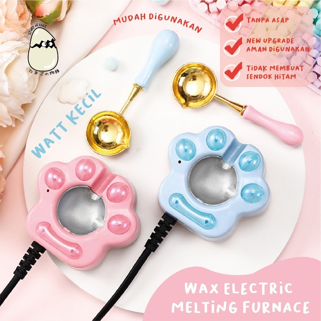 

Electric Furnace FREE Sendok Burner Tungku Wax Electric Furnace Pemanas Wax Melt Kompor Wax Melter