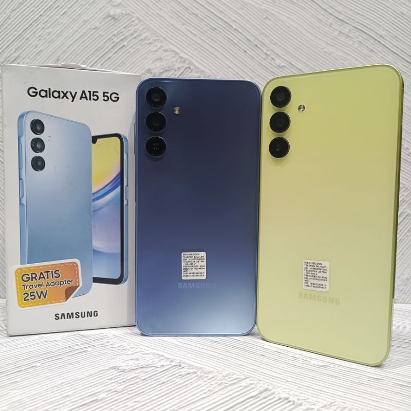 Samsung A15 5G 8/256 GB Handphone Second Fullset
