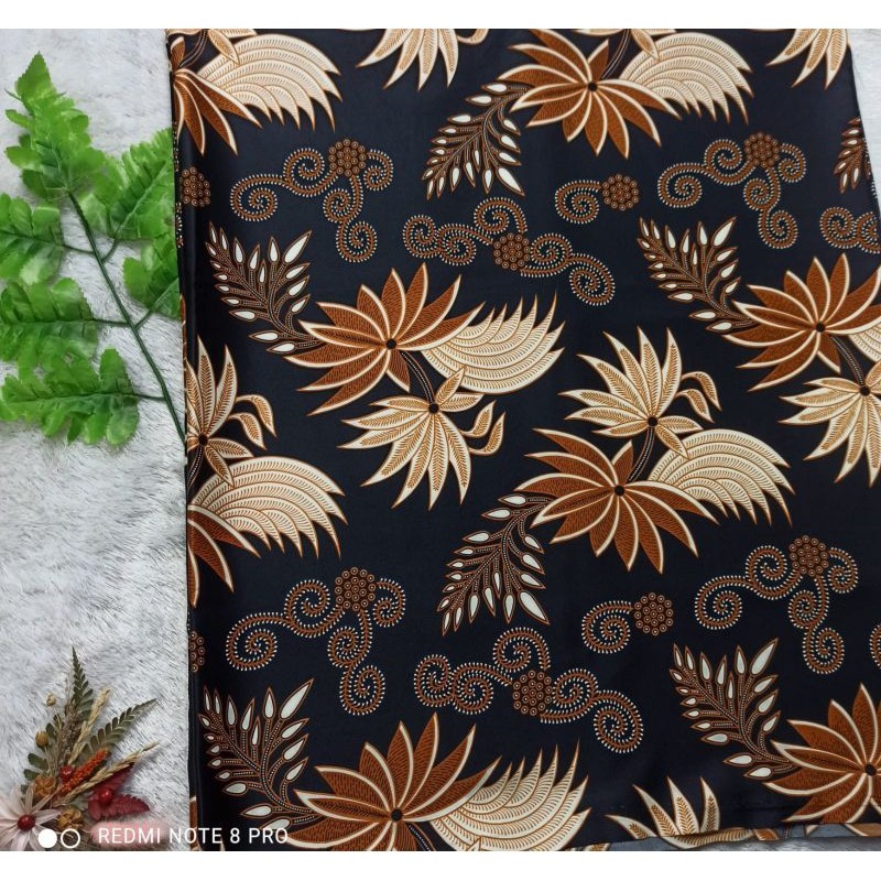kain batik semi sutra meteran // batik printing meteran // batik bakal bawahan kebaya