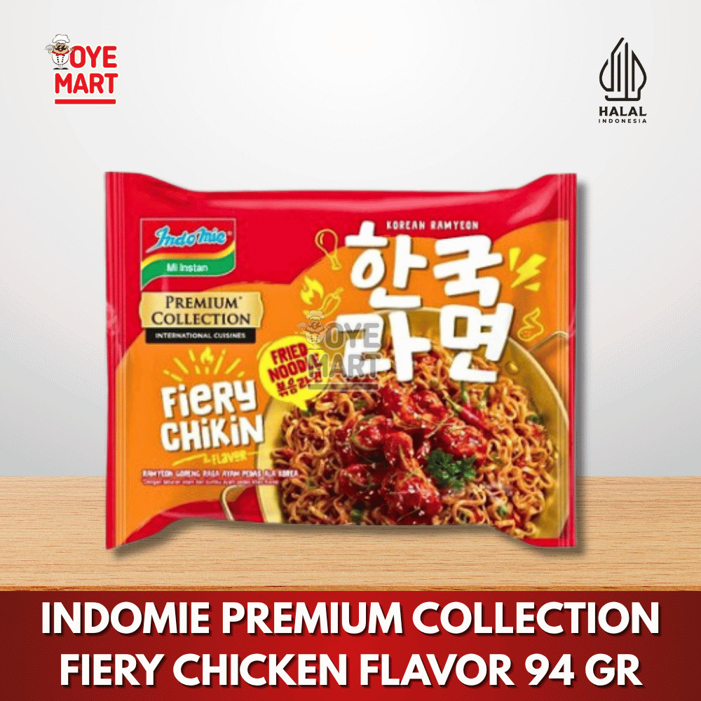 

INDOMIE PREMIUM COLLETION FIERY CHICKEN FLAVOR 94 GR