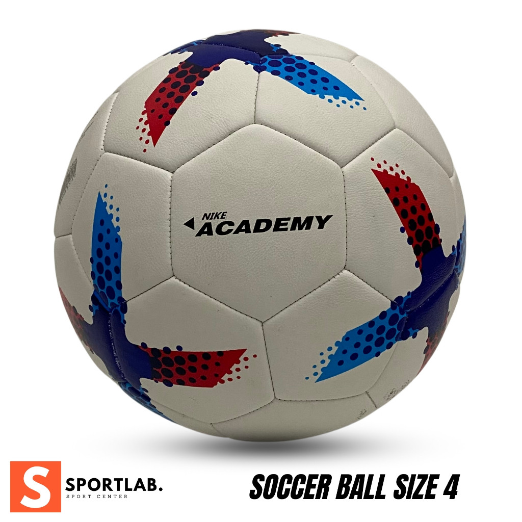 AG66 Bola Sepak Size 4 Bola Kaki Academy Bola Kaki Size 4 Jahit Mesin Premium