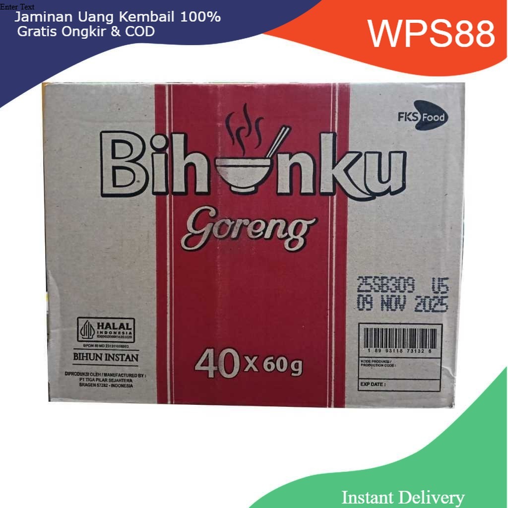 

1 DUS BIHUNKU ISI 40 PCS