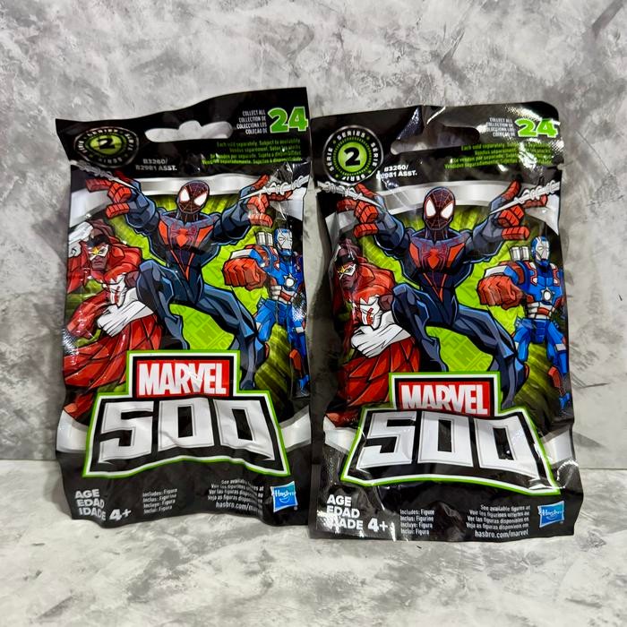 Marvel 500 Micro Figures Series 2 Blind Bag Sealed Mystery Pack NEW SEALED