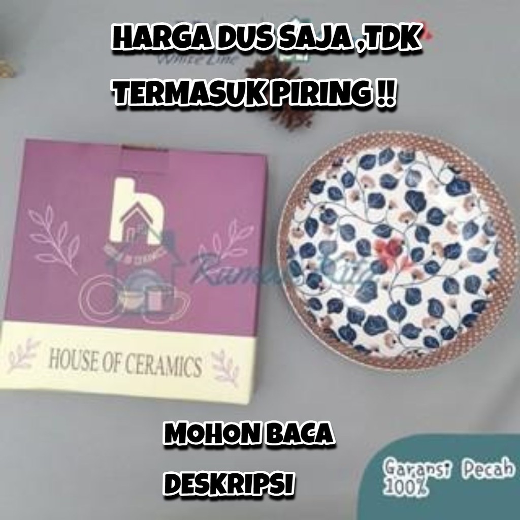 

SPECIAL DUS SATUAN KHUSUS PIRING 8 INCH (TIDAK INCLUDE PIRINGNYA) MOHON DIBACA DESKRIPSI SUPAYA JELAS