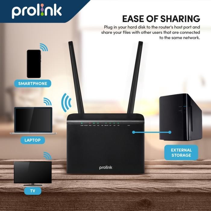 Prolink SIM 4G LTE UNLOCK WiFi Router Dual band DL7303
