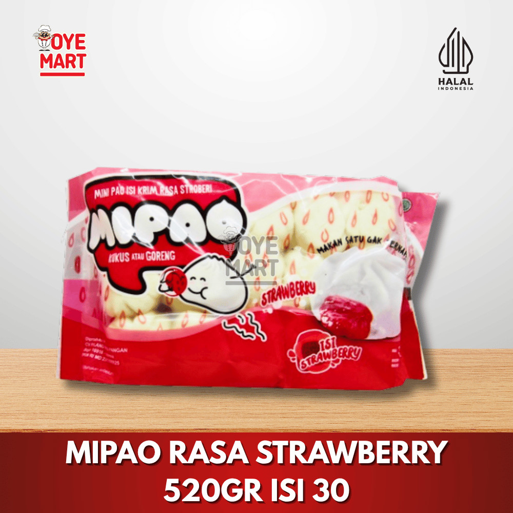 

MIPAO ISI STRAWBERRY 520GR ISI 30