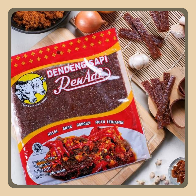 

Dendeng Sapi Renadi 150 gr Manis