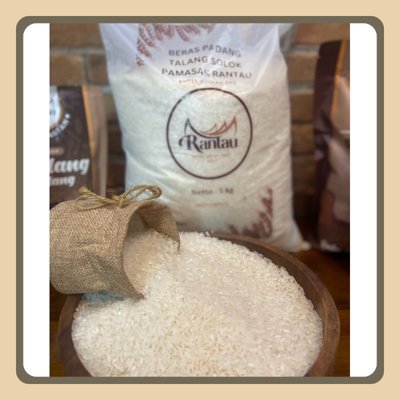 

Beras Padang Talang Solok/Beras Anak Daro /Beras Sokan / Beras Padang 5 kg PAMASAK RANTAU