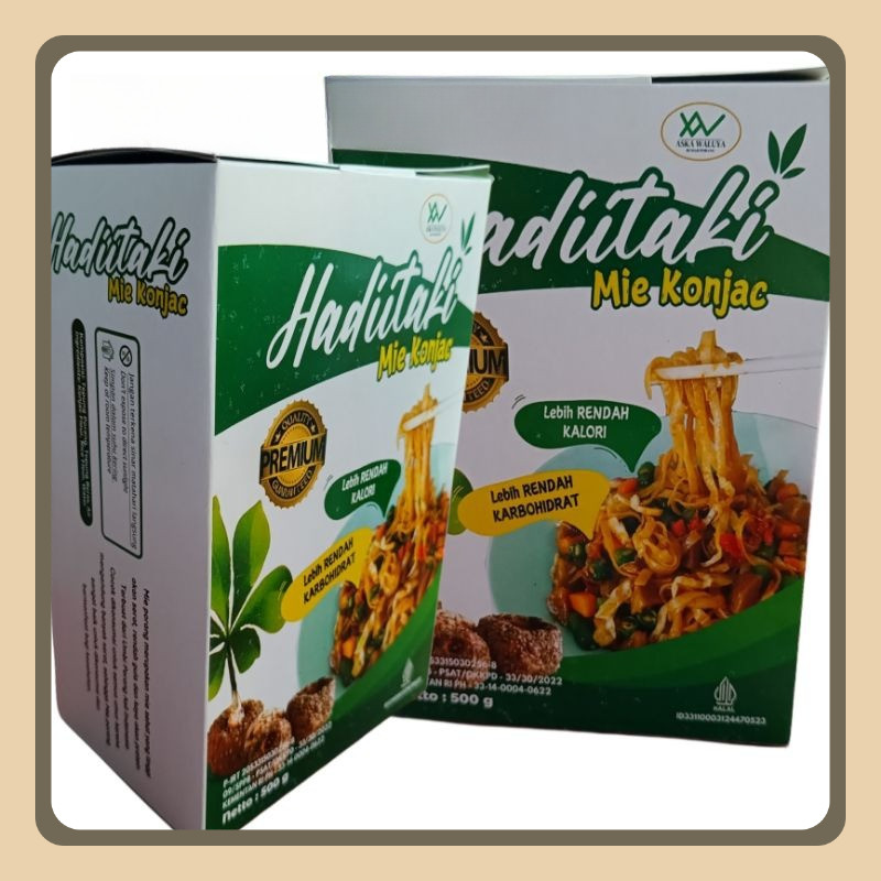 

MIE PORANG HADIITAKI mie Konjac 500 Grm