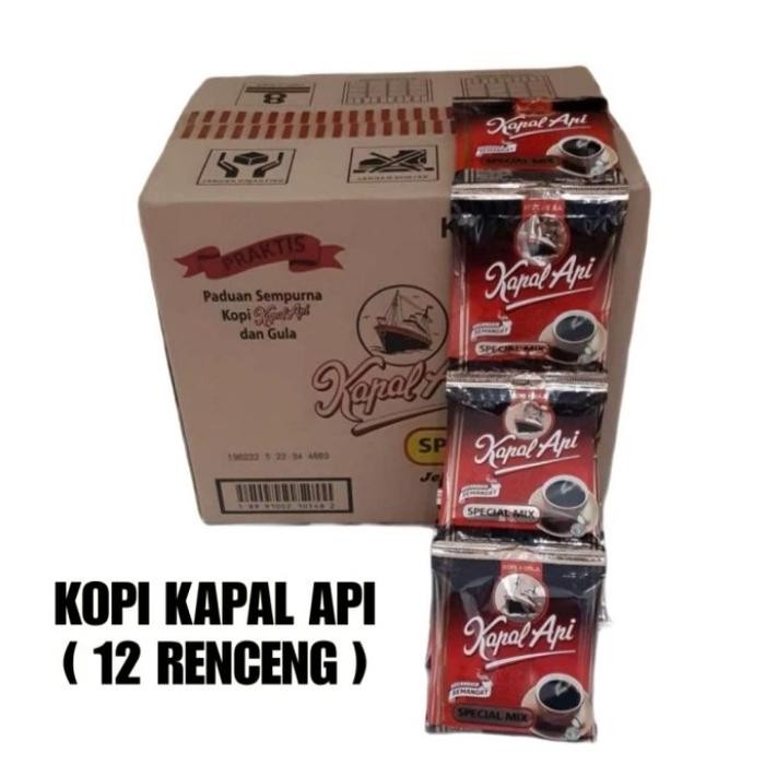 

(OFFICIAL MANTAP) kopi kapal api spesial mix 1 dus isi 120bks