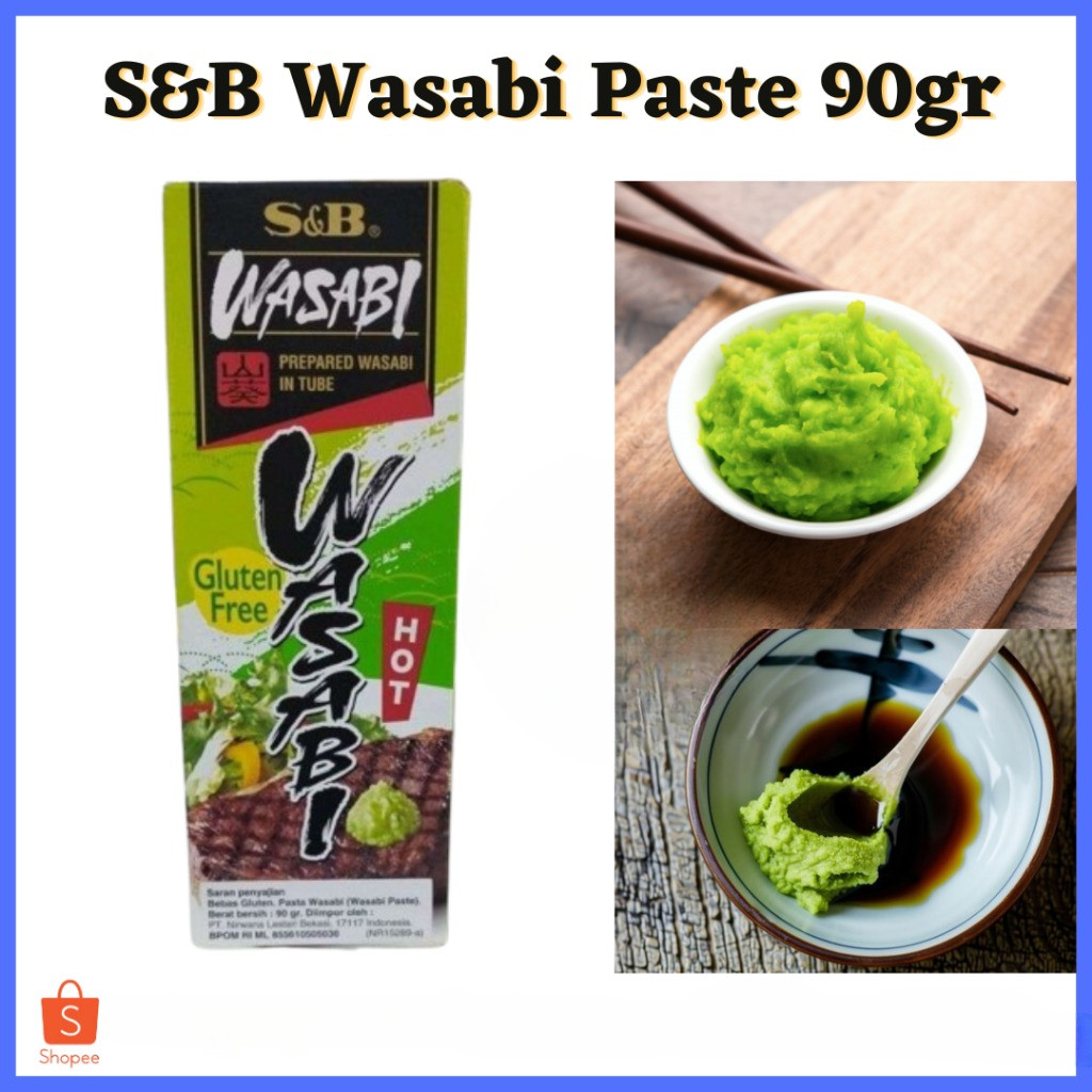 

S&B Wasabi Paste 90gr