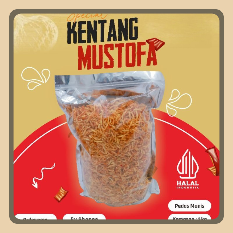 

KENTANGMUSTOFA/1 KILO /GARING KRIUK/TAMPA BAHAN PENGAWET