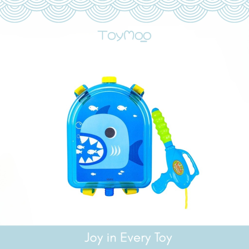 「 ToyMoo 」 Mainan Anak Tas Pistol Air / Ransel Water Gun / Pistol Air Tas