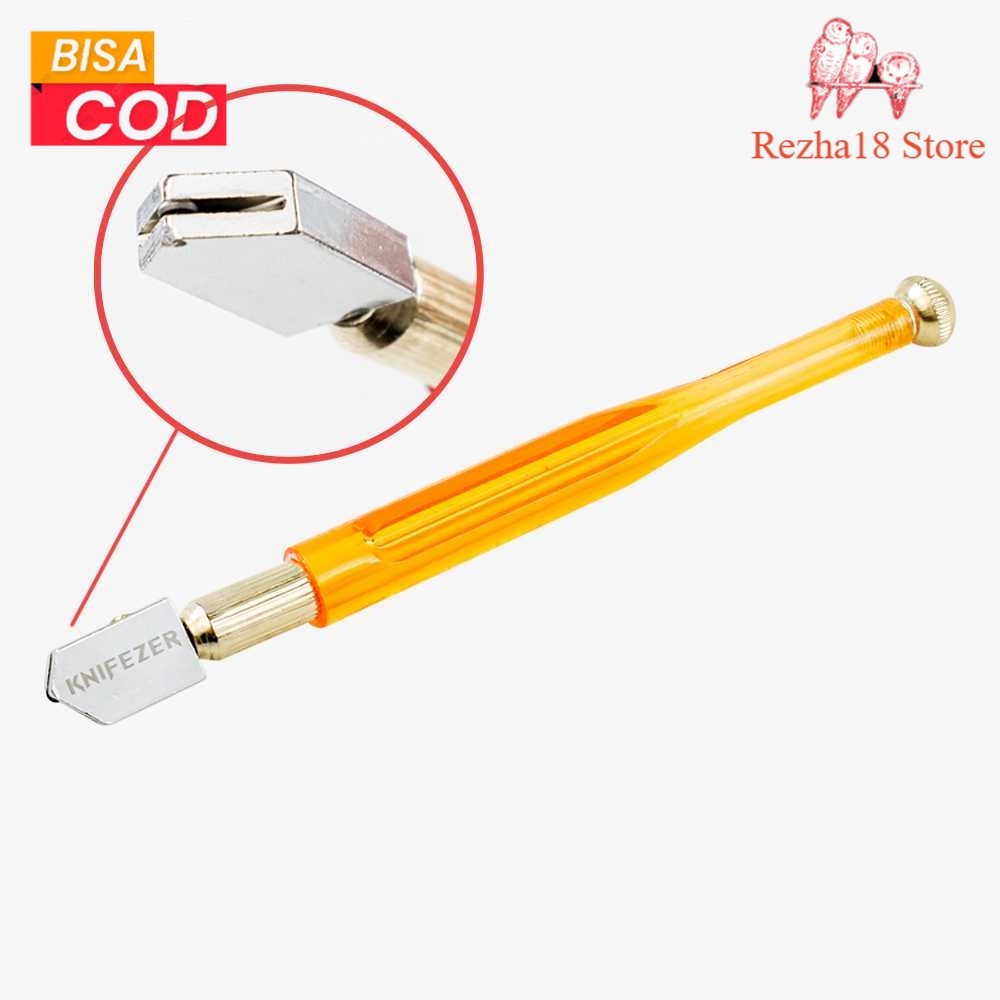 

R18 KNIFEZER Pisau Pemotong Kaca Glass Cutter Diamond Cutting Tool