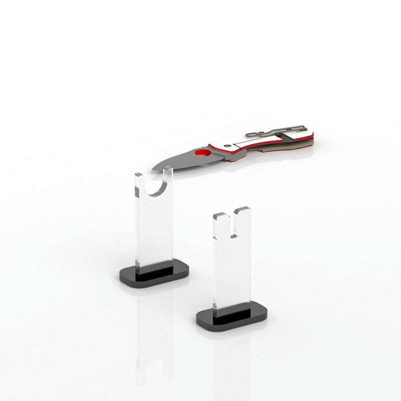 

Acrylic Display Stand Knives Holder Cutter Display Holder Collection Rack Transparent Cutter Holder Knives Collection Display