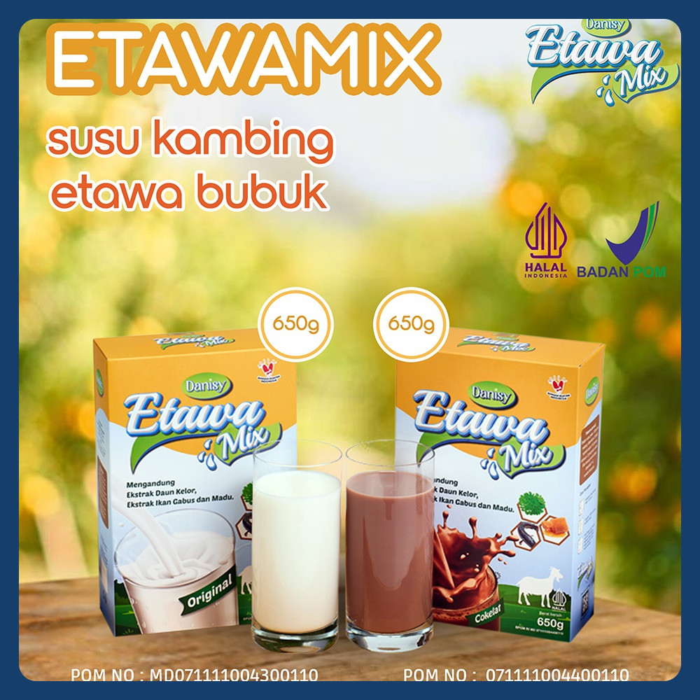 

SUSU ETAWAMIX SUSU KAMBING BUBUK BPOM HALAL