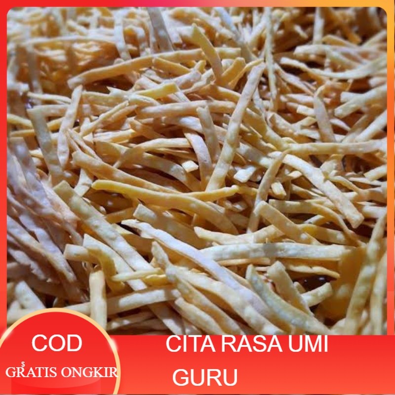 

COD STIK BAWANG GEPENG/PIPIH RASA GURIH ASIN BERAT 500 gram Murah