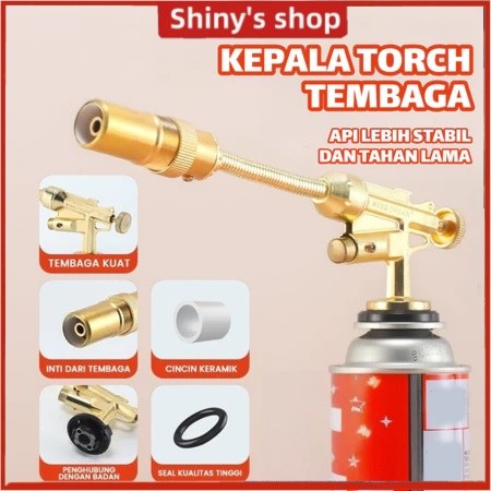 Flame Gun Gas / Kepala Gas Torch Portable /  Flame Gun Pemantik  Flame Gun Gas