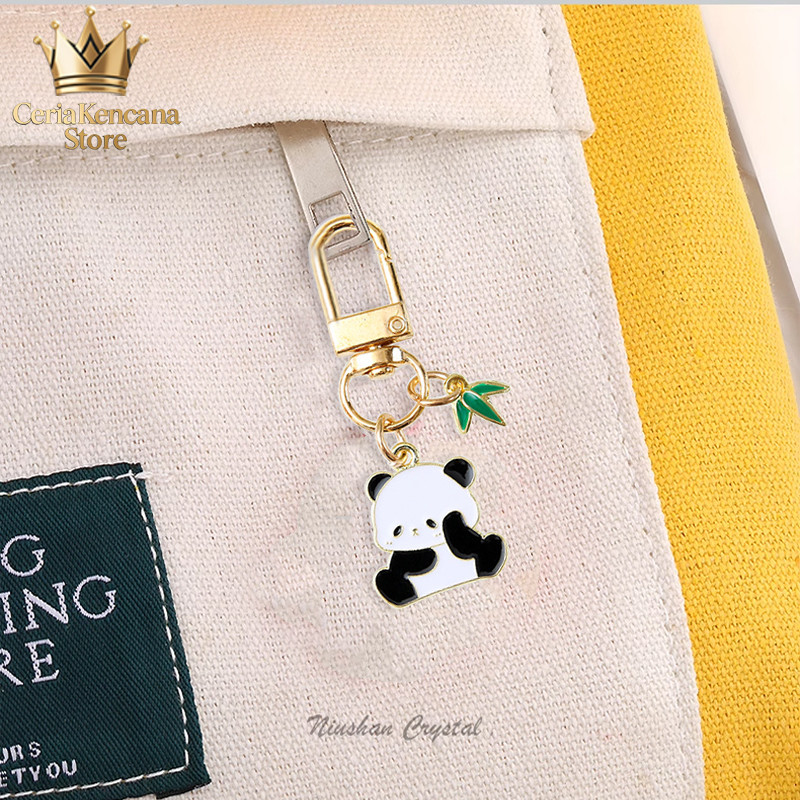 Gantungan Tas Panda Lucu Gantungan Tas Panda Lovely China Panda Keychain Mobil Keychain