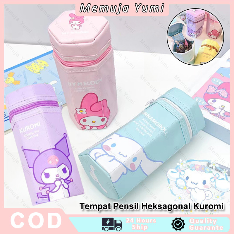 

Tempat Pensil Heksagonal Kapasitas Tinggi / Tempat Pensil Tubular Kuromi / Tempat Pensil Untuk Siswa Sekolah Dasar / Tempat Pensil Heksagonal Kartun Kapasitas Besar / Tempat Pensil Alat Tulis Siswa
