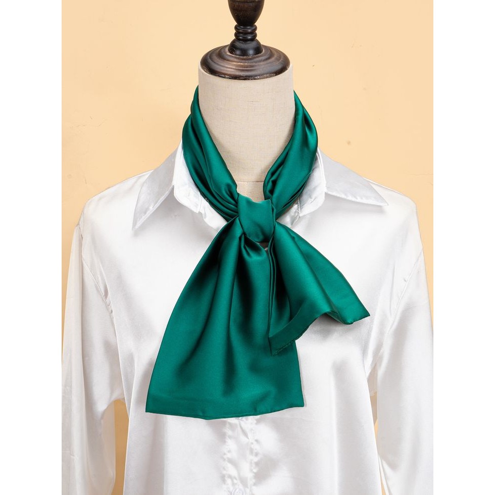 Syal leher polos panjang 1.5m lebar 8cm  ready 60 warna  by nai belt NB247