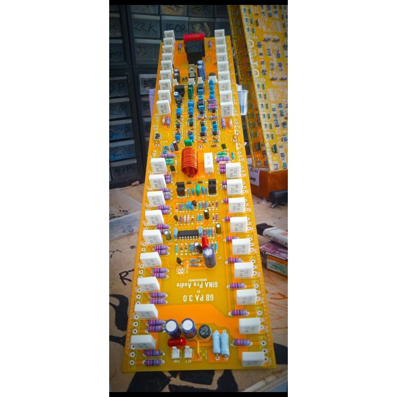 kit gb 3.0 FOR VZ 2400-3100WATT pajang 47,5cm 3u pcb pake dobel layeurs redy wrna kuning