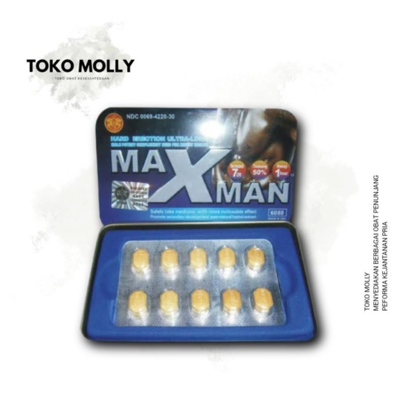 100% ORIGINAL MaxMan Asli Original 100% Obat Penambah Stamina Pria