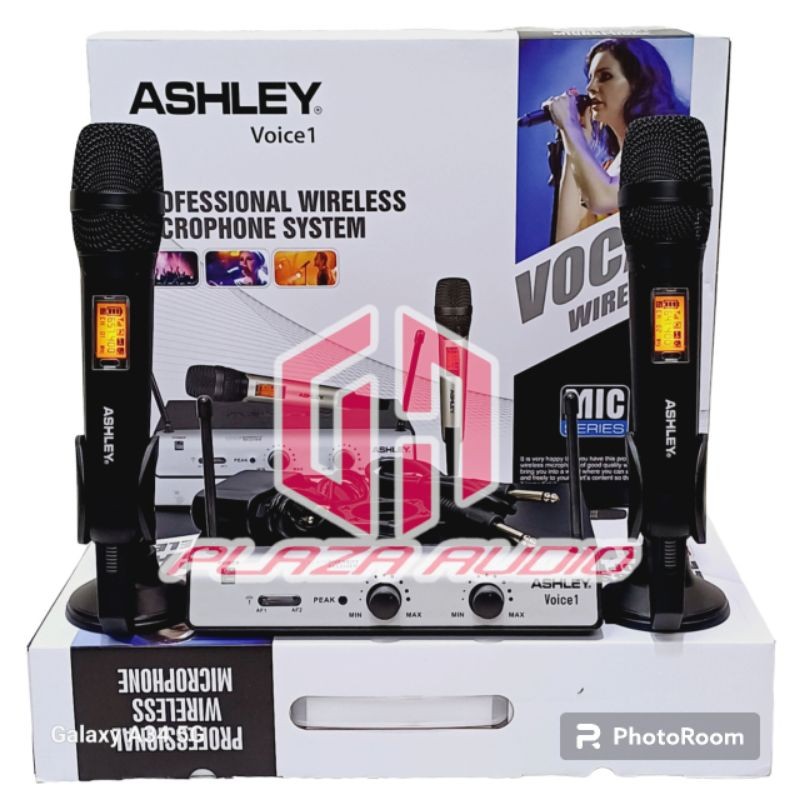 [ 100% ORI ] Mic Wireless Ashley Voice 1 - Garansi 1 Tahun