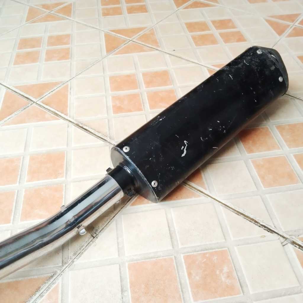 NOS/KNALPOT RACING NOBI NOB1 3BOLD UNTUK MOTOR YAMAHA SCORPIO/