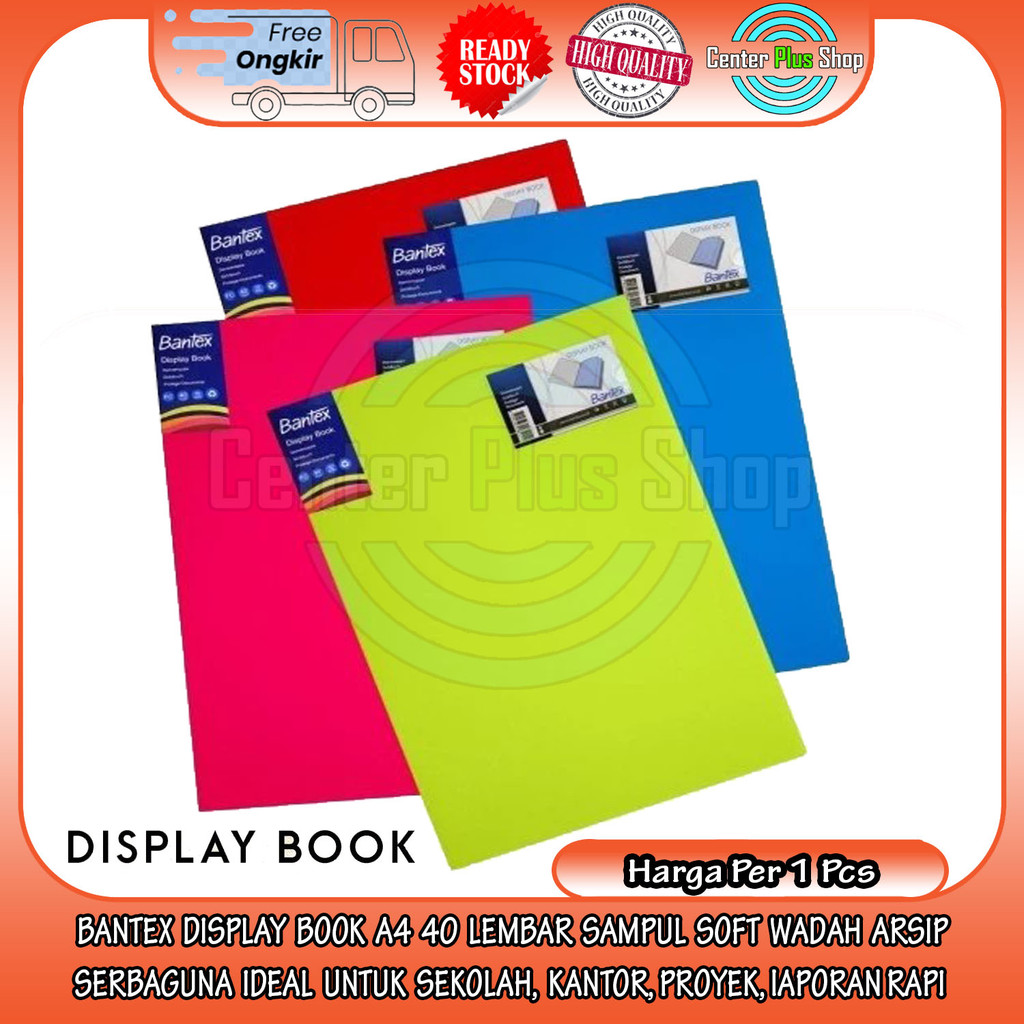 

Bantex Holder Polos 40 Pockets Dispay Bok Clir Cler Despay Hoder Map Display Book Size A4 Clear plastik Dokumen Hombo Menyusun Laporan Proposal profosal dokumen Materi Presentasi LRN Kapasitas Empat puluh Berkualitas