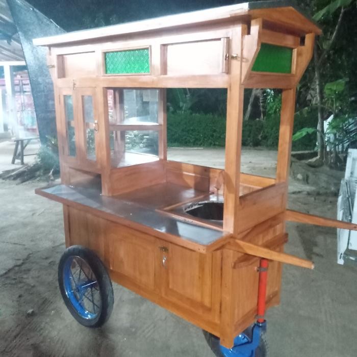 gerobak soto roda tiga ban vespa free ongkir