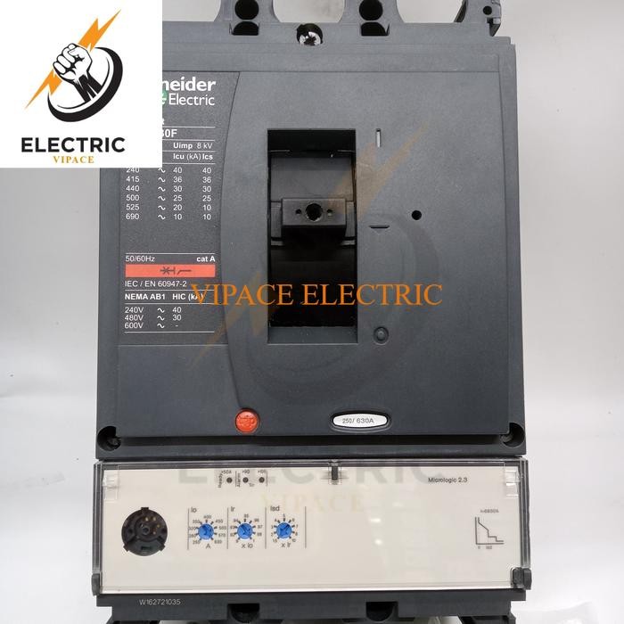 Mccb nsx630f 3p 630a Schneider