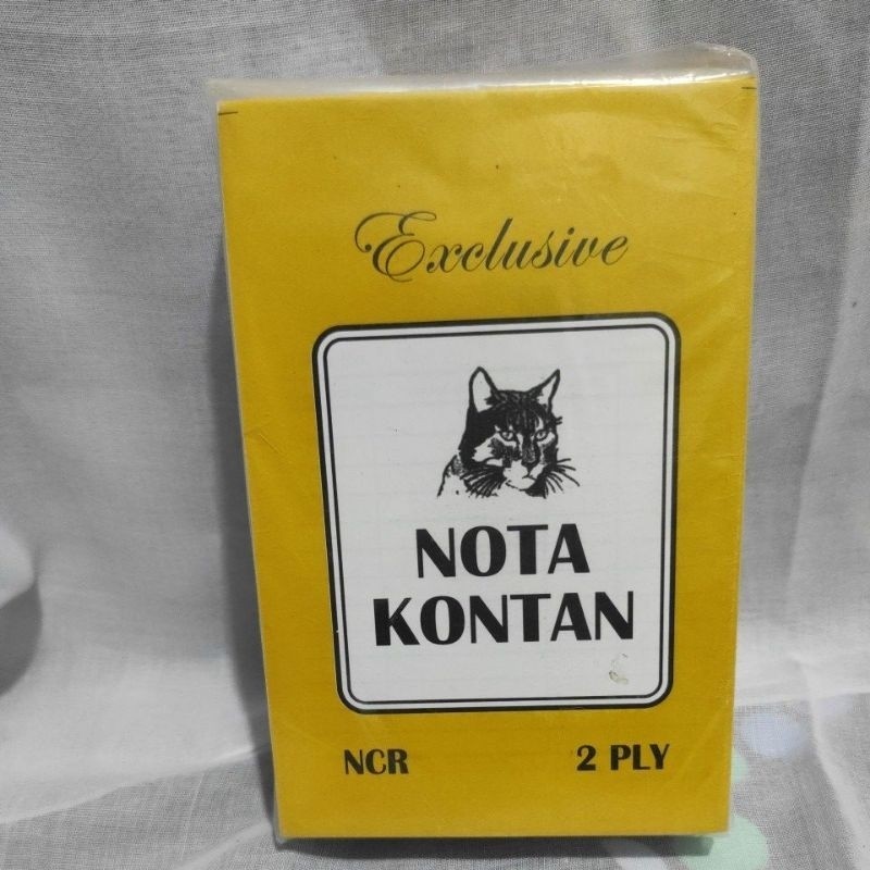 

Nota Kontan 2 Ply 25 lembar per pack 10 buku