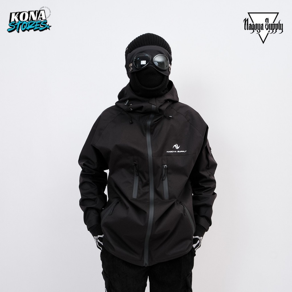 Terlaris Di Toko Kami - Jaket Gropcore Waterproof Anti Air Keren Simpel Nagoya - Jaket Gunung Windbr