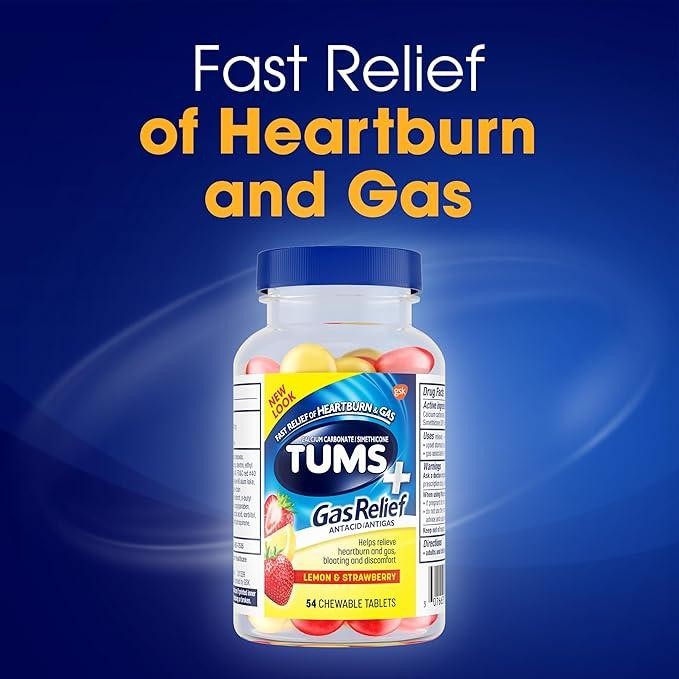 

Tums Chewy Bites Gas Relief, 54 Tablets ORI 100% USA