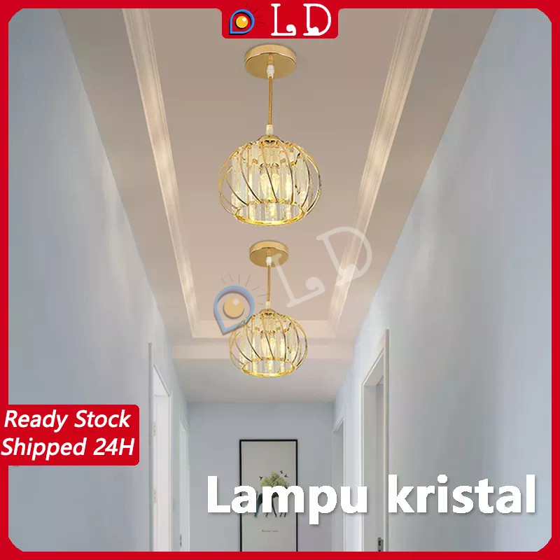 [COD] Lampu Plafon kristal Ceiling Minimalis Lampu kristal plafon rumah modern Untuk Ruang Tamu Kama
