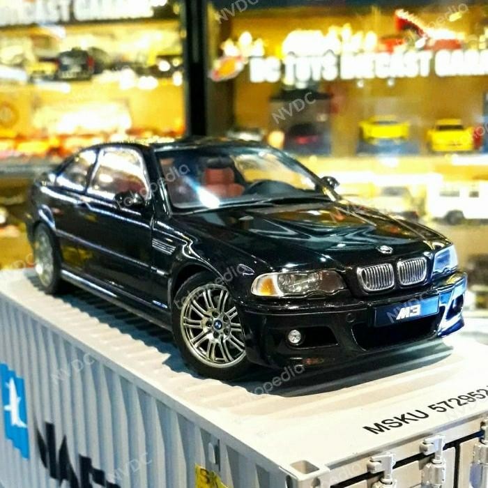 Diecast BMW M3 E46 Black AUTOART Ex Collectors  Superb Detail Miniature