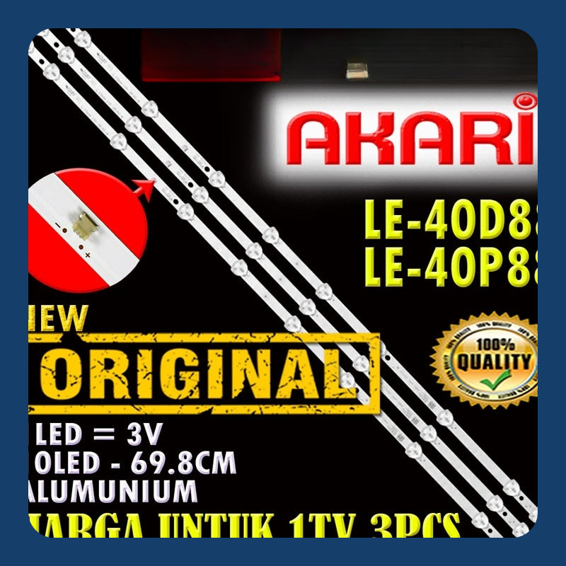 backlight tv led akari 40 le-40p88 le-40d88 40p88 40d88 le40p88 le40d88