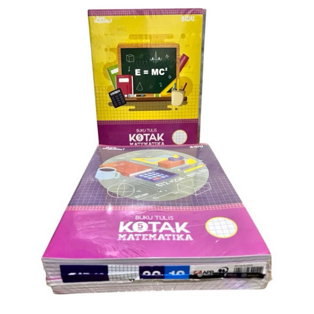 

BUKU TULIS KWARTO/A5 SIDU STRIMIN/KOTAK MATEMATIKA 38 LEMBAR - SAN BWI