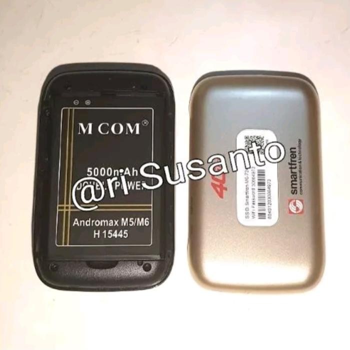 Baterai Modem Wifi Smartfren M5 M6 S1 DC016 M6X M68Z1H M6321H H15445